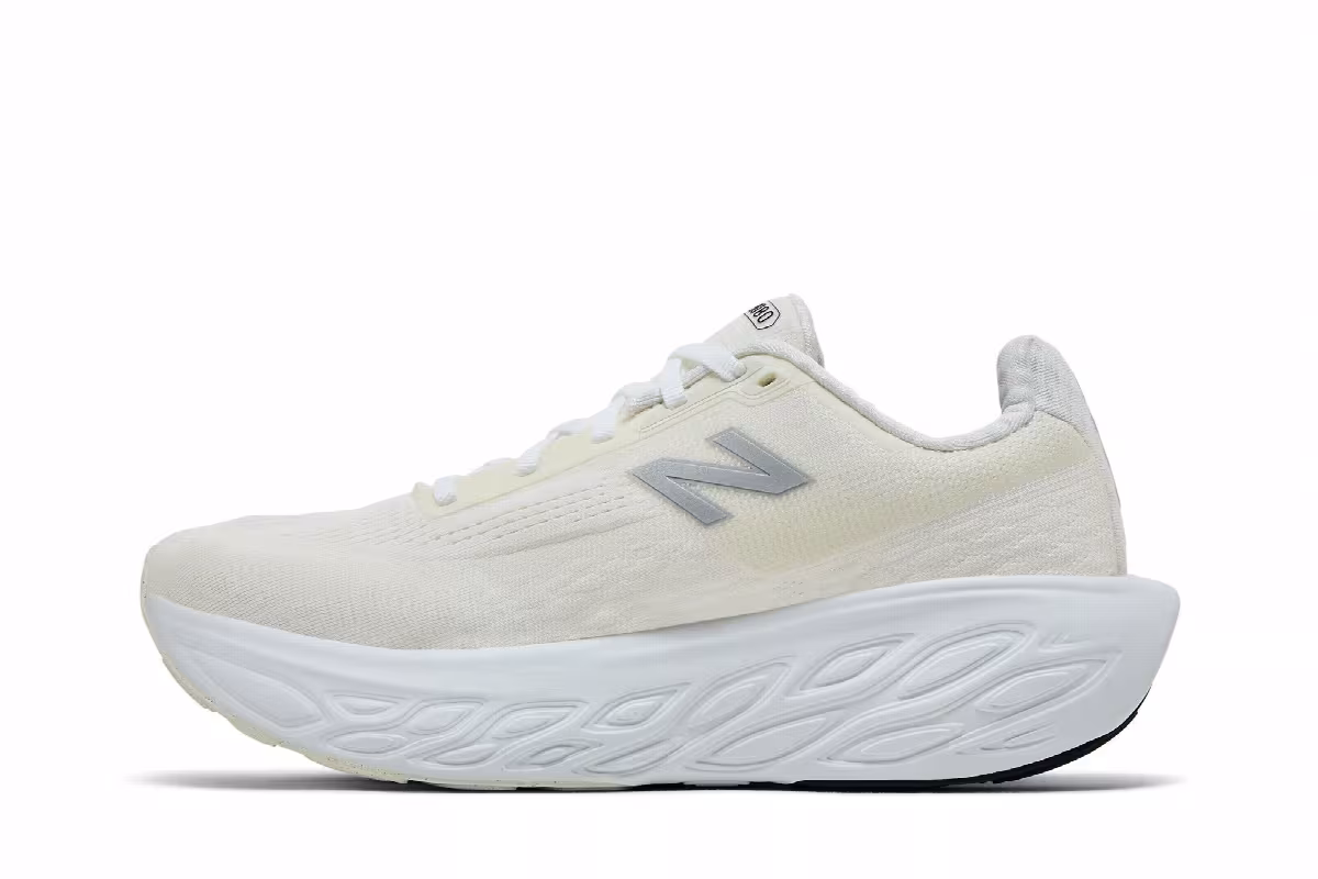 New Balance Fresh Foam X 1080v14 White Silver Metallic, view 4