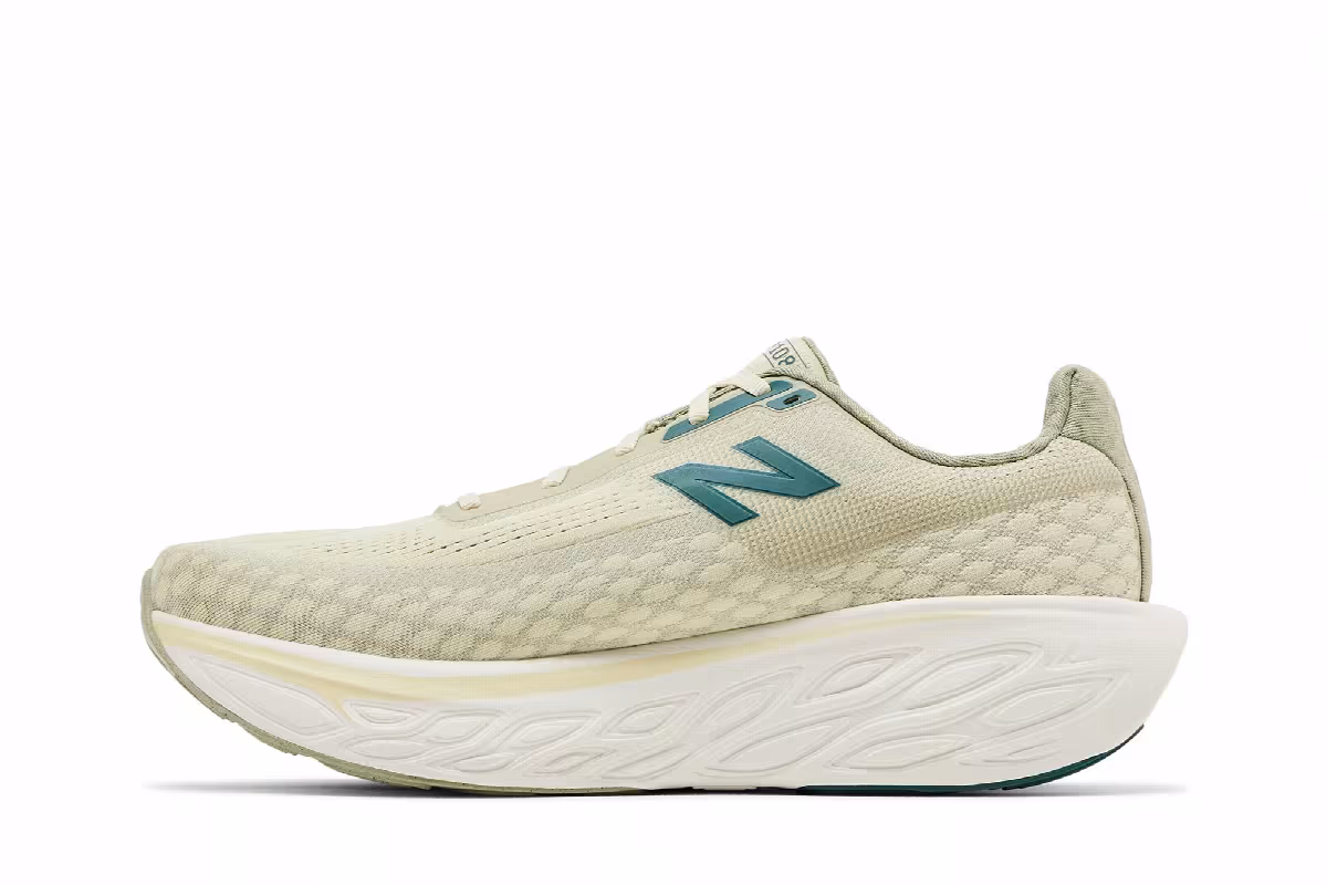 New Balance Fresh Foam X 1080v14 2E Wide Pale Moss, view 4