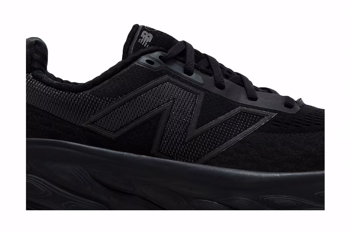 New Balance Fresh Foam X 1080v14 2E Black Metallic Phantom, view 3