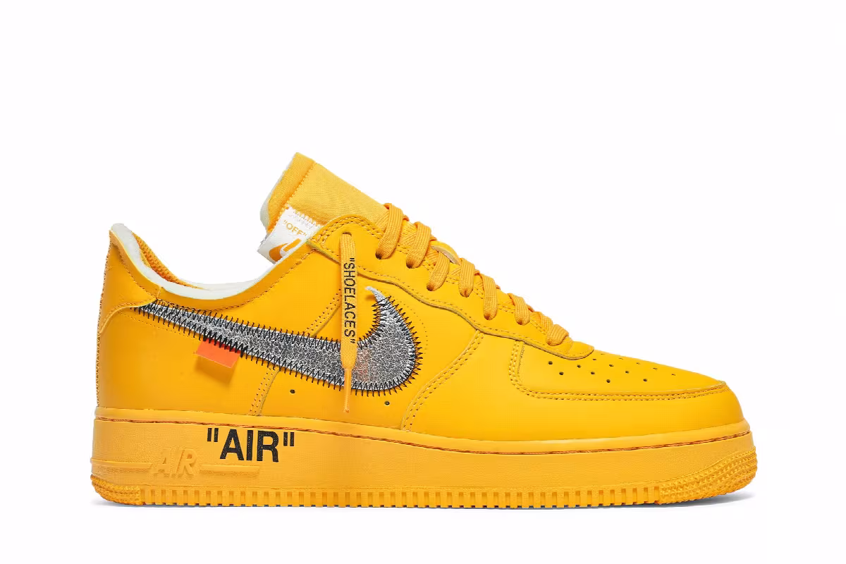 Off-White x Nike Air Force 1 Low Lemonade, view 2
