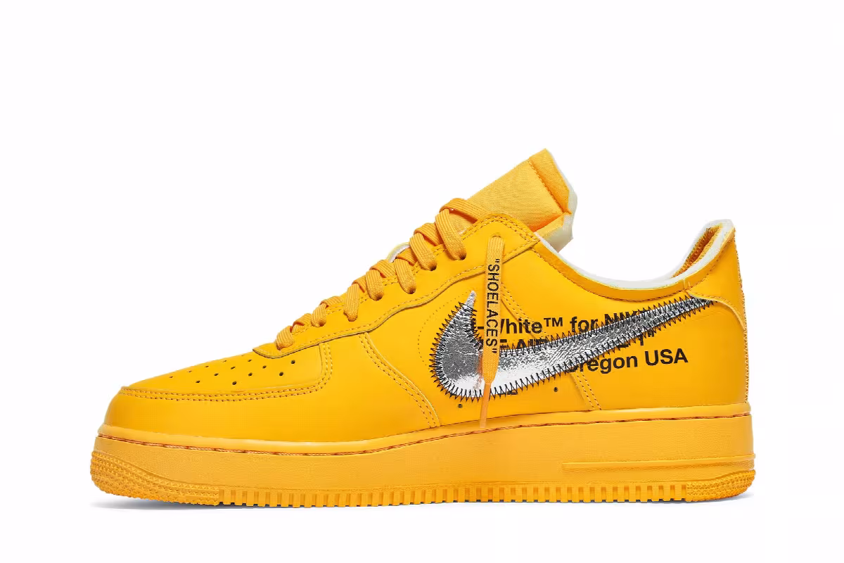 Off-White x Nike Air Force 1 Low Lemonade, view 4