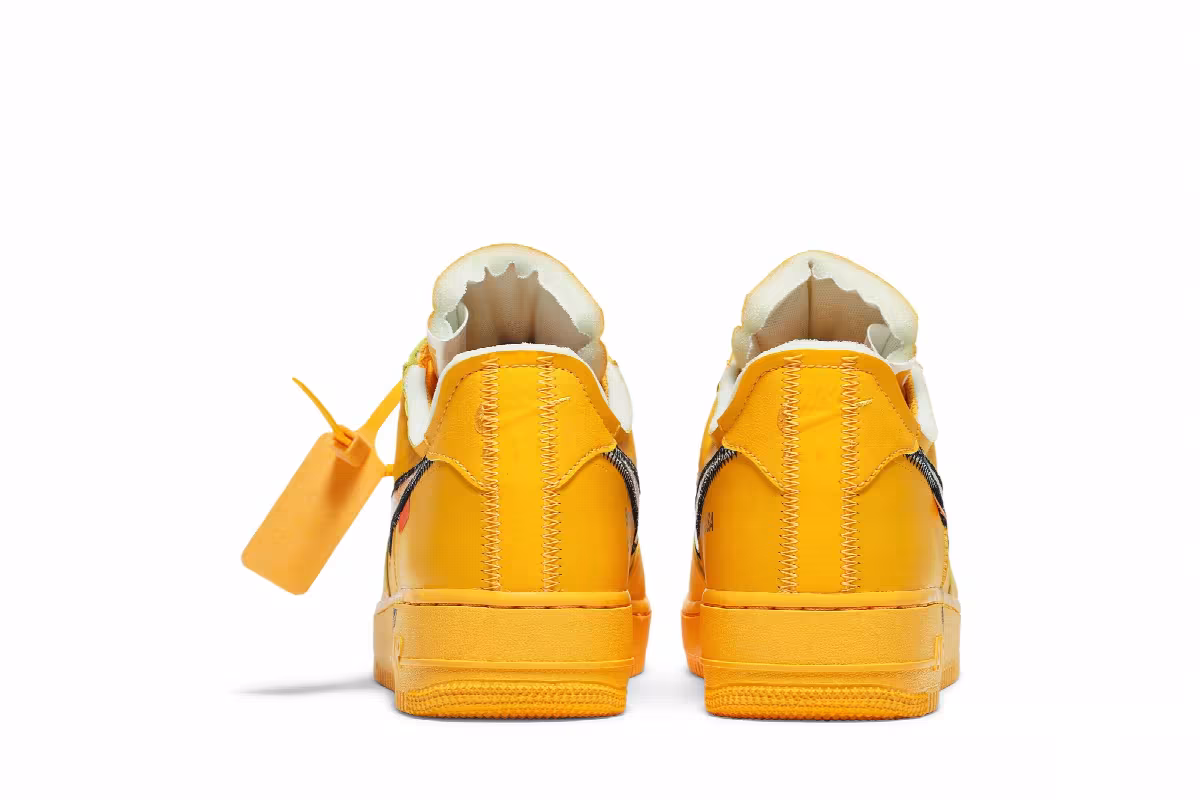 Off-White x Nike Air Force 1 Low Lemonade, view 7
