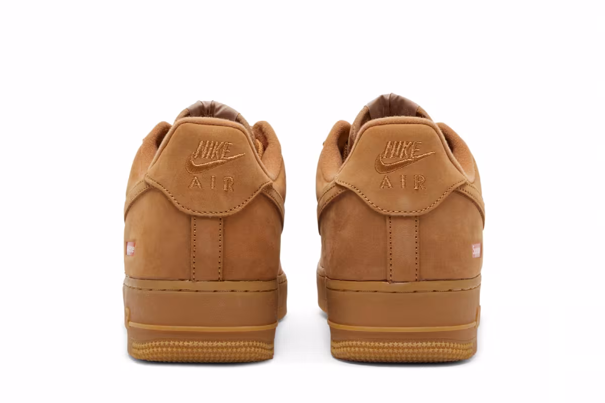Supreme x Nike Air Force 1 Low SP Box Logo - Wheat, view 7