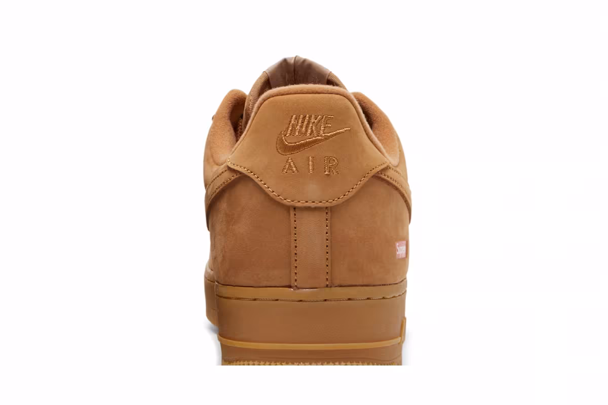 Supreme x Nike Air Force 1 Low SP Box Logo - Wheat, view 8