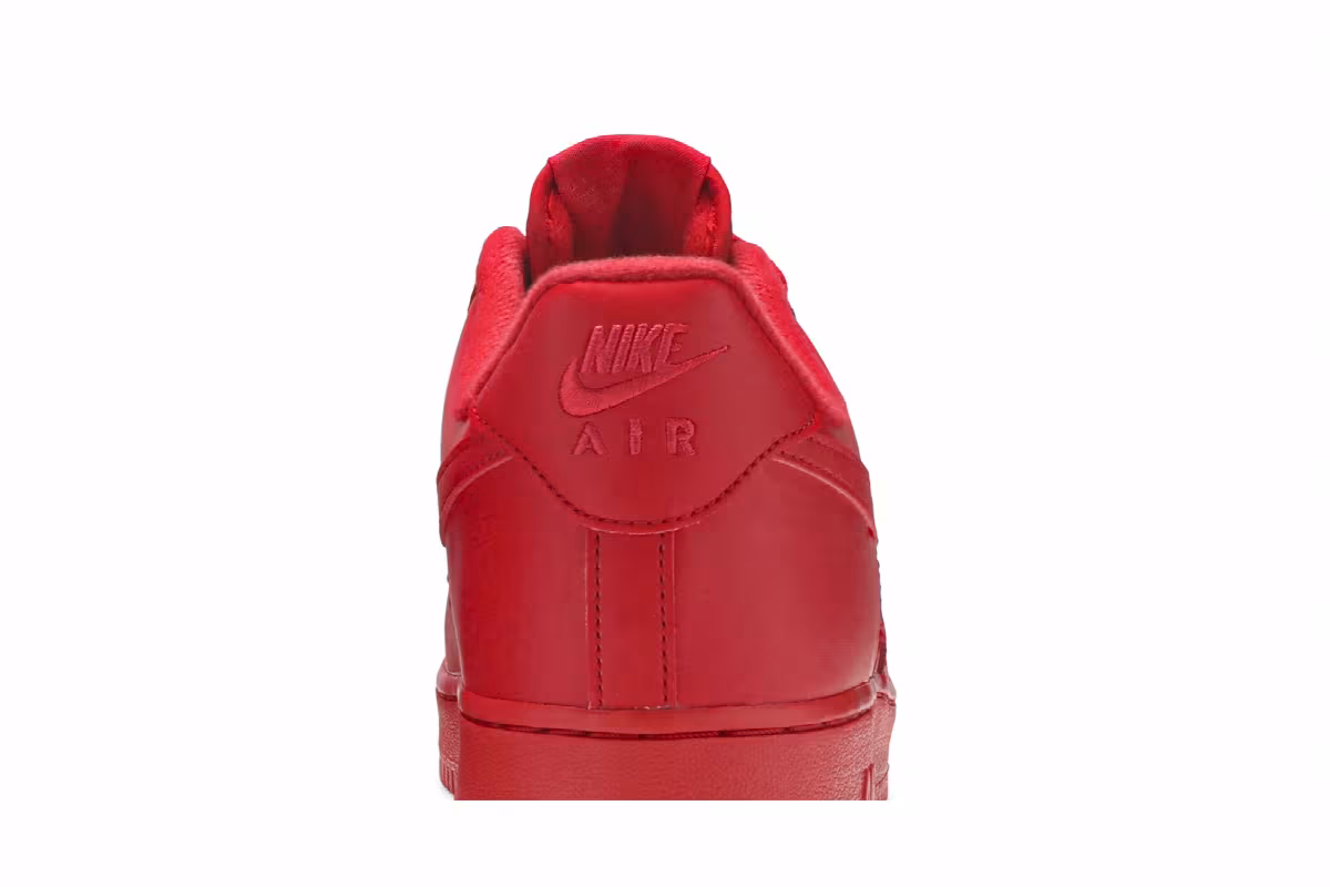 Nike Air Force 1 Low Triple Red, view 8