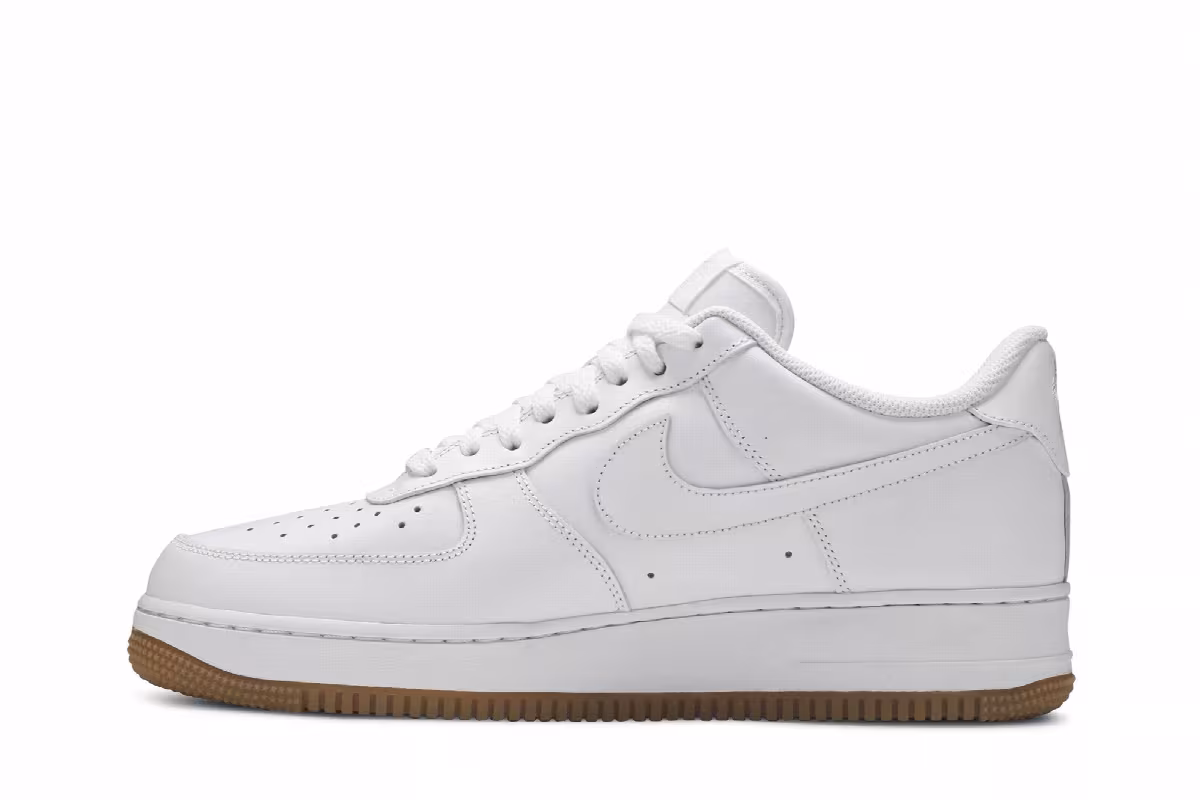 Nike Air Force 1 White Gum Light Brown, view 4
