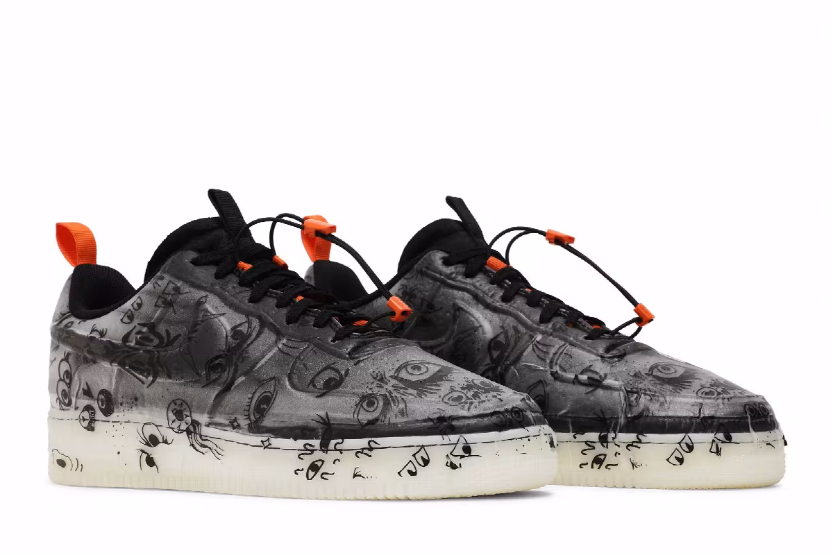 Nike Air Force 1 Experimental Halloween, view 9