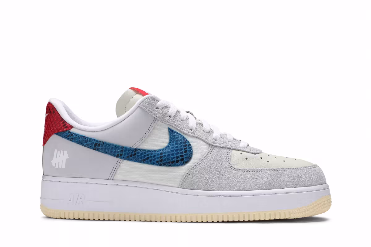 Men's Undefeated x Nike Air Force 1 Low 5 On It, view 2
