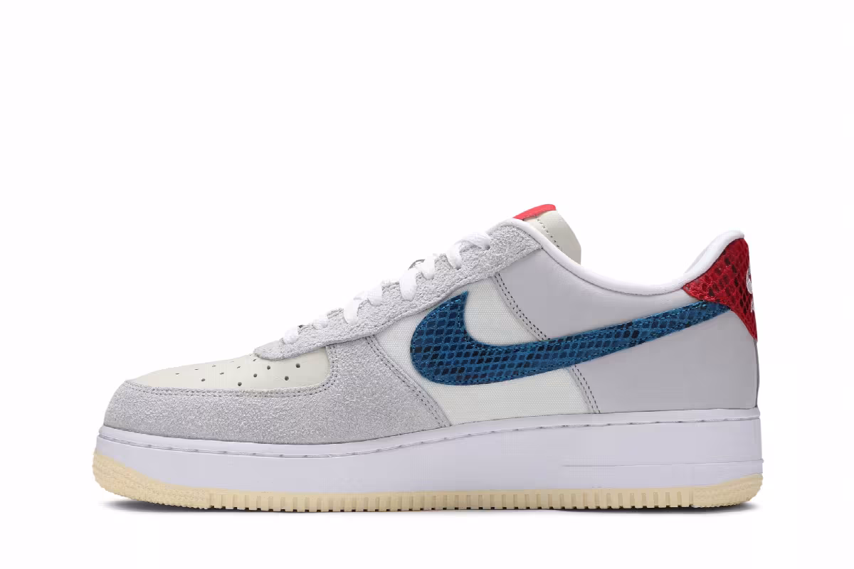 Men's Undefeated x Nike Air Force 1 Low 5 On It, view 4