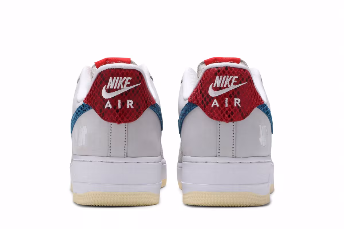 Men's Undefeated x Nike Air Force 1 Low 5 On It, view 7
