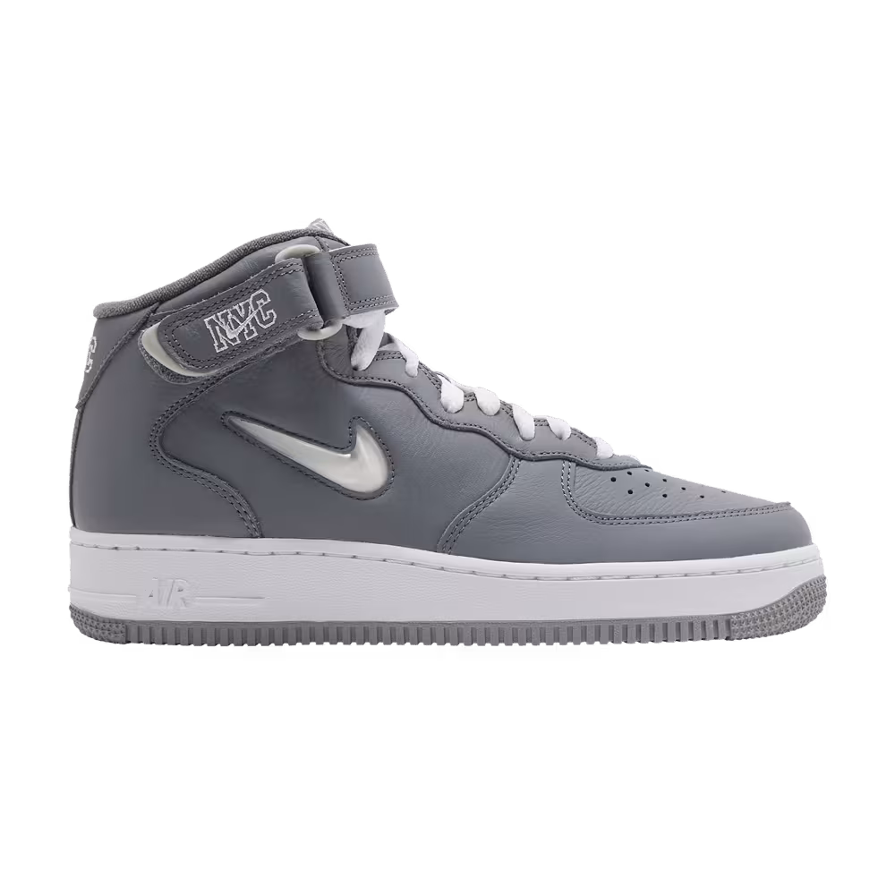 Nike Air Force 1 Mid Jewel QS NYC - Cool Grey