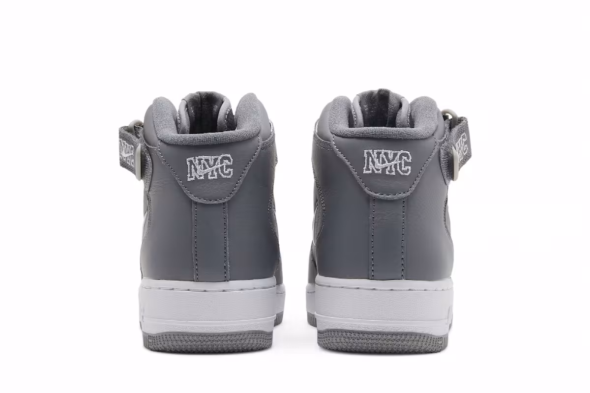Nike Air Force 1 Mid Jewel QS NYC - Cool Grey, view 7