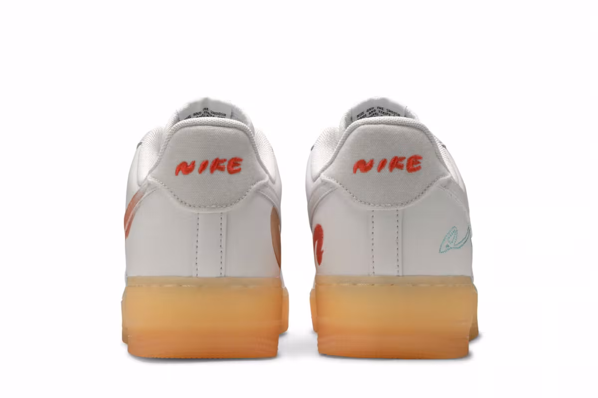 Mayumi Yamase x Nike Air Force 1 Flyleather Earth Day, view 7