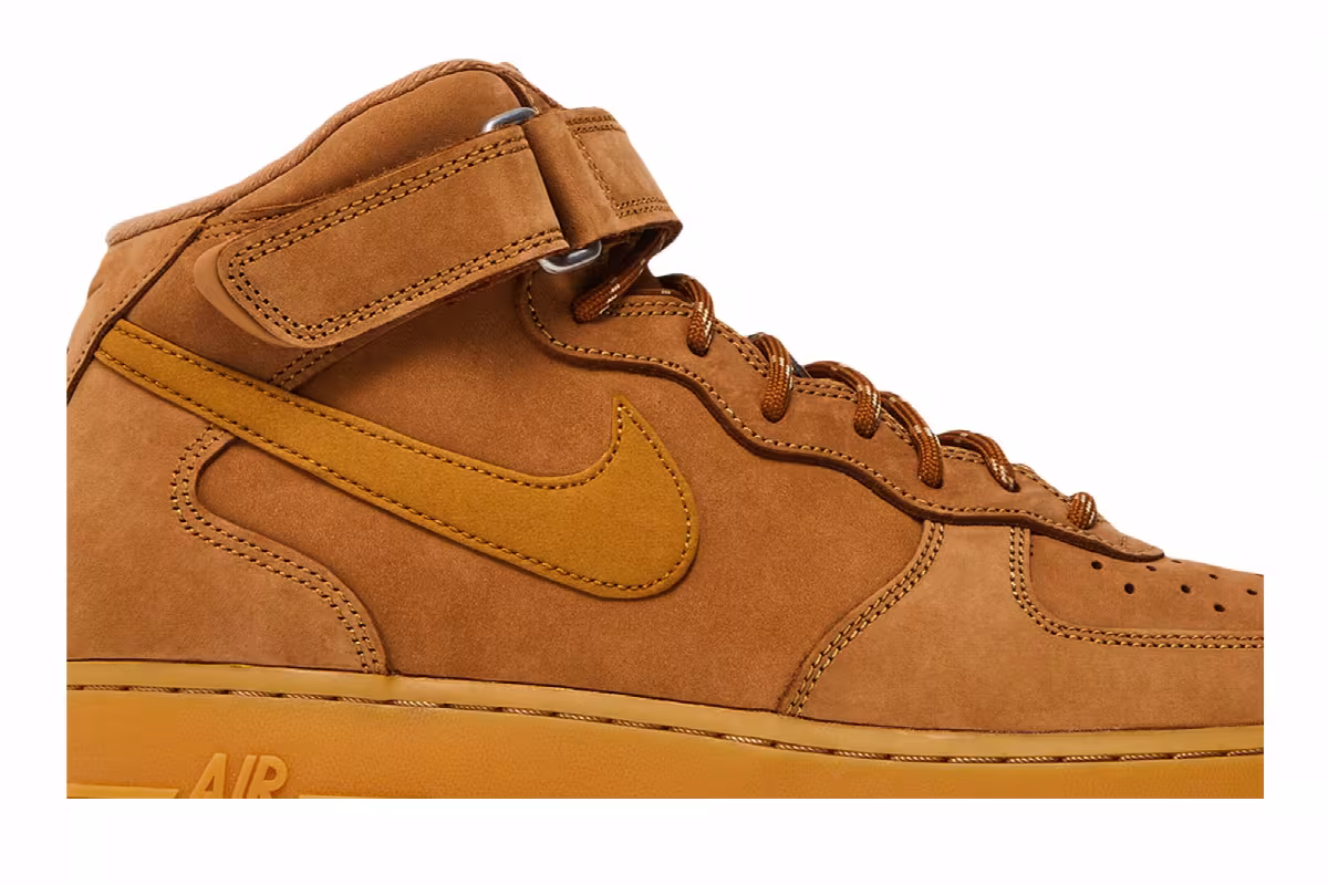 Nike Air Force 1 Mid Flax, view 3