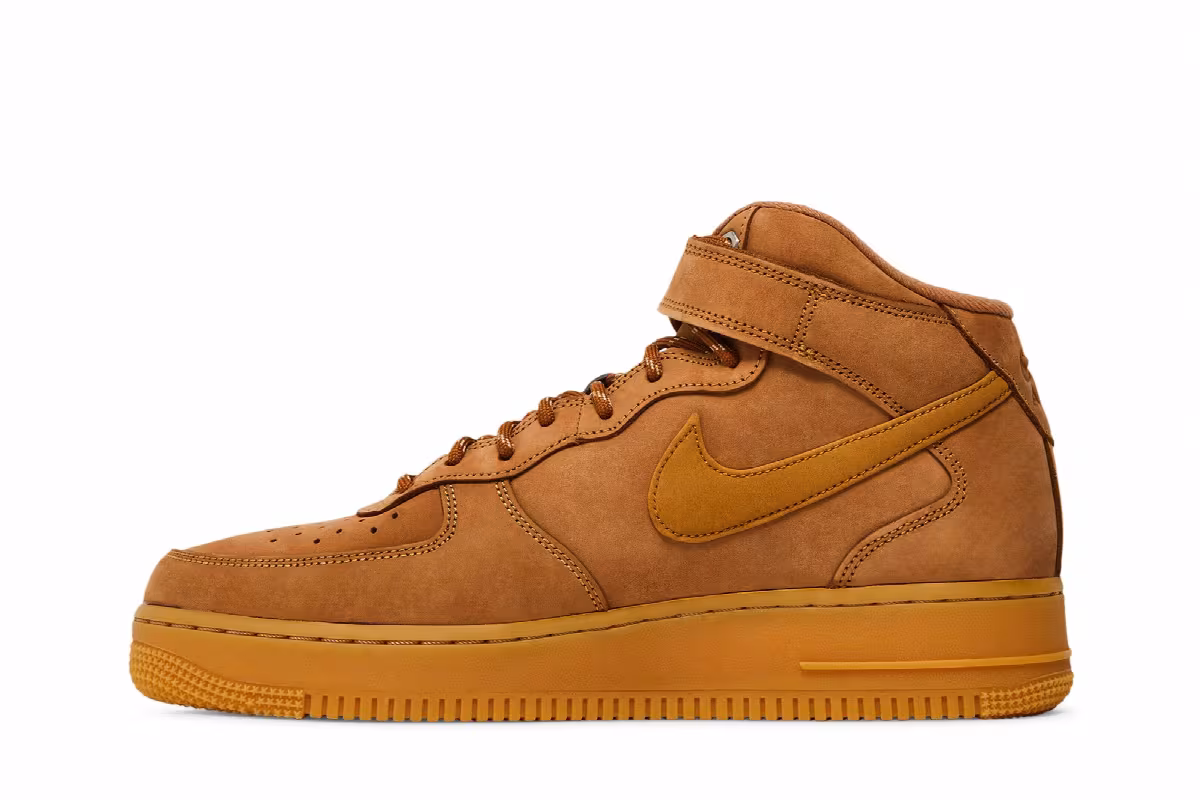 Nike Air Force 1 Mid Flax, view 4