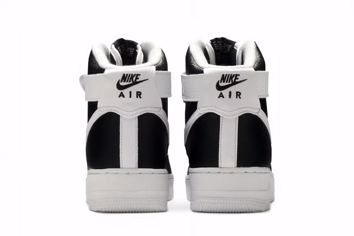 Nike Air Force 1 Black White, view 7