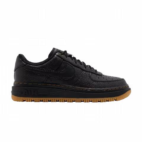 Nike Air Force 1 Luxe 'Black Gum'
