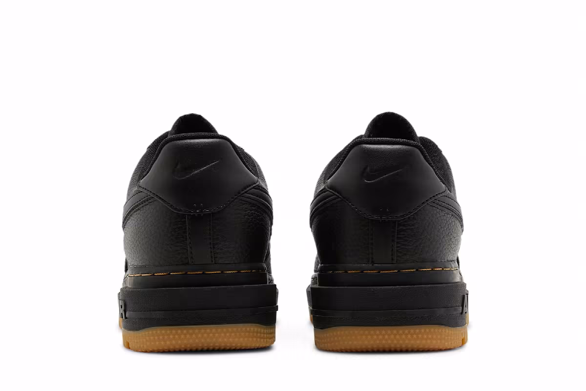 Nike Air Force 1 Luxe Black Gum, view 7