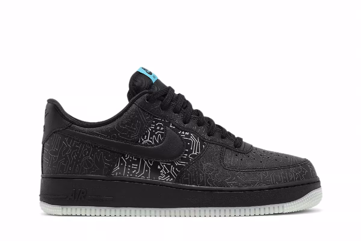Space Jam x Nike Air Force 1 Computer Chip, view 2
