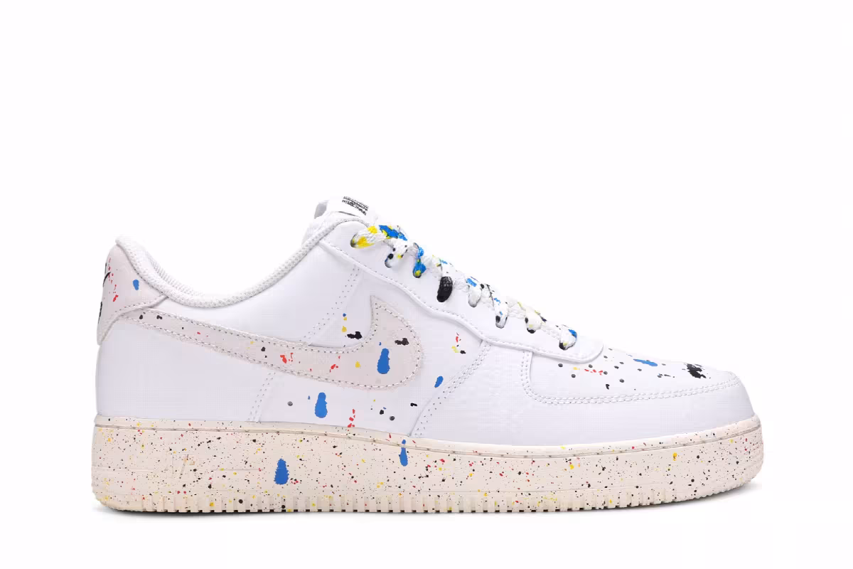 Nike Air Force 1 Paint Splatter, view 2