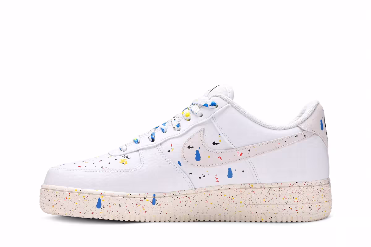 Nike Air Force 1 Paint Splatter, view 4