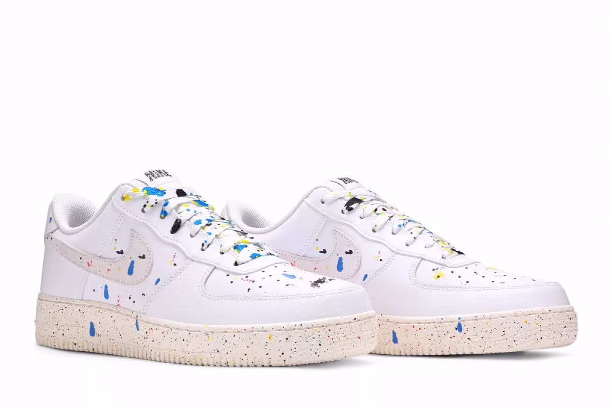 Nike Air Force 1 Paint Splatter, view 9
