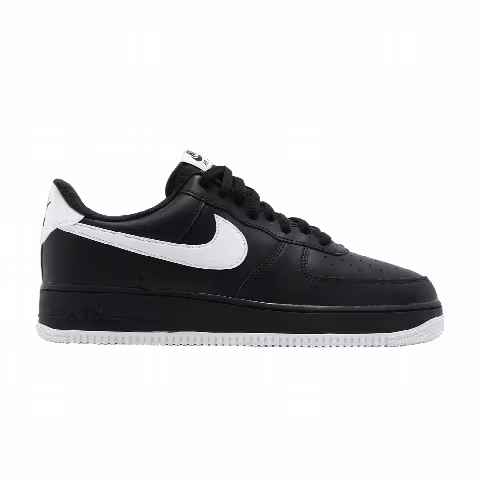 Nike Air Force 1 '07 'Black White Outsole'