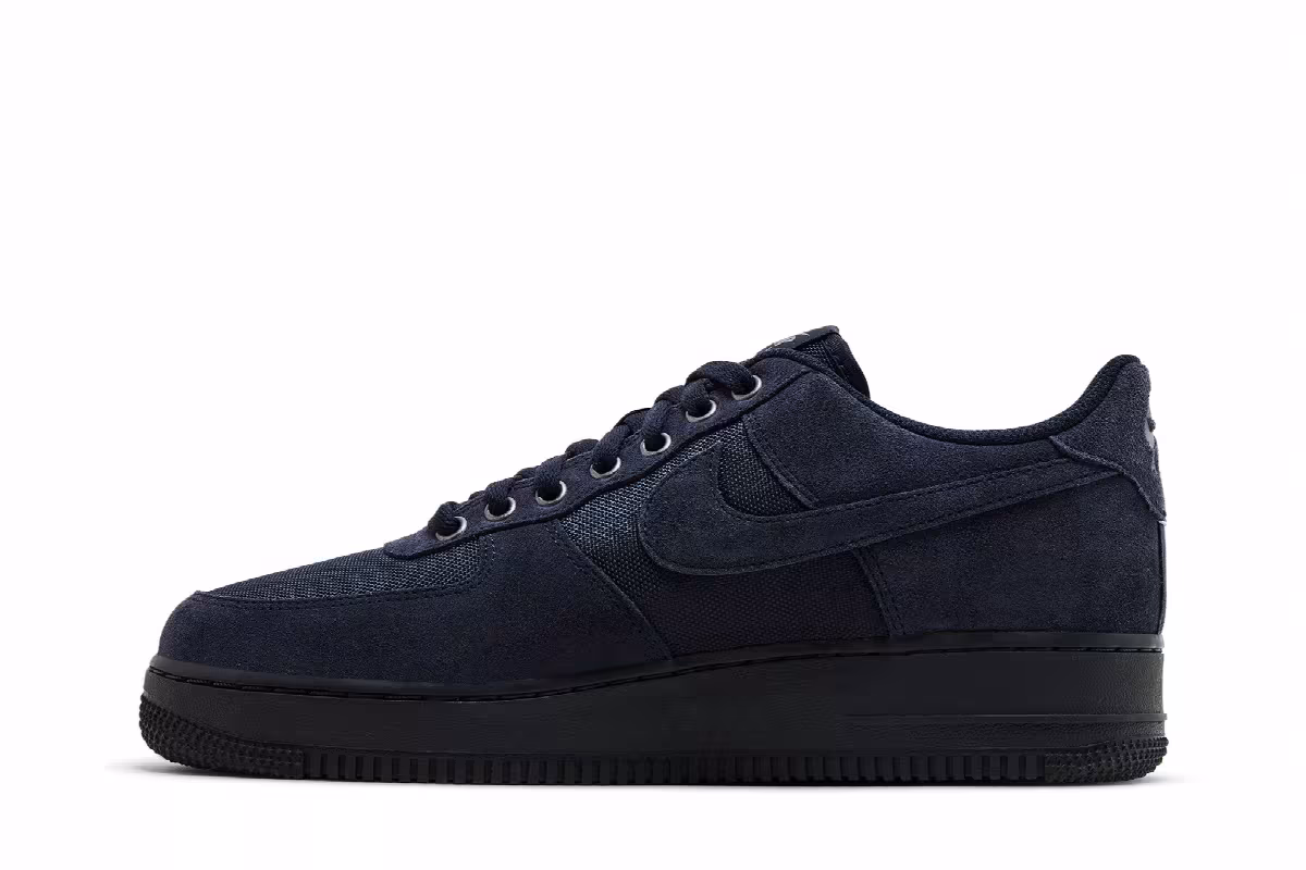 Nike Air Force 1 Dark Obsidian Cordura, view 4