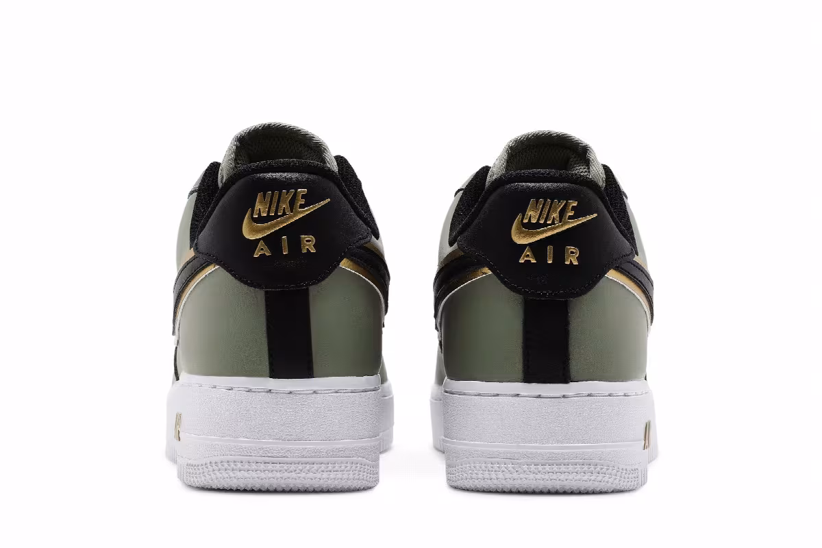 Nike Air Force 1 Metallic Swoosh Pack - Oil Green, view 7