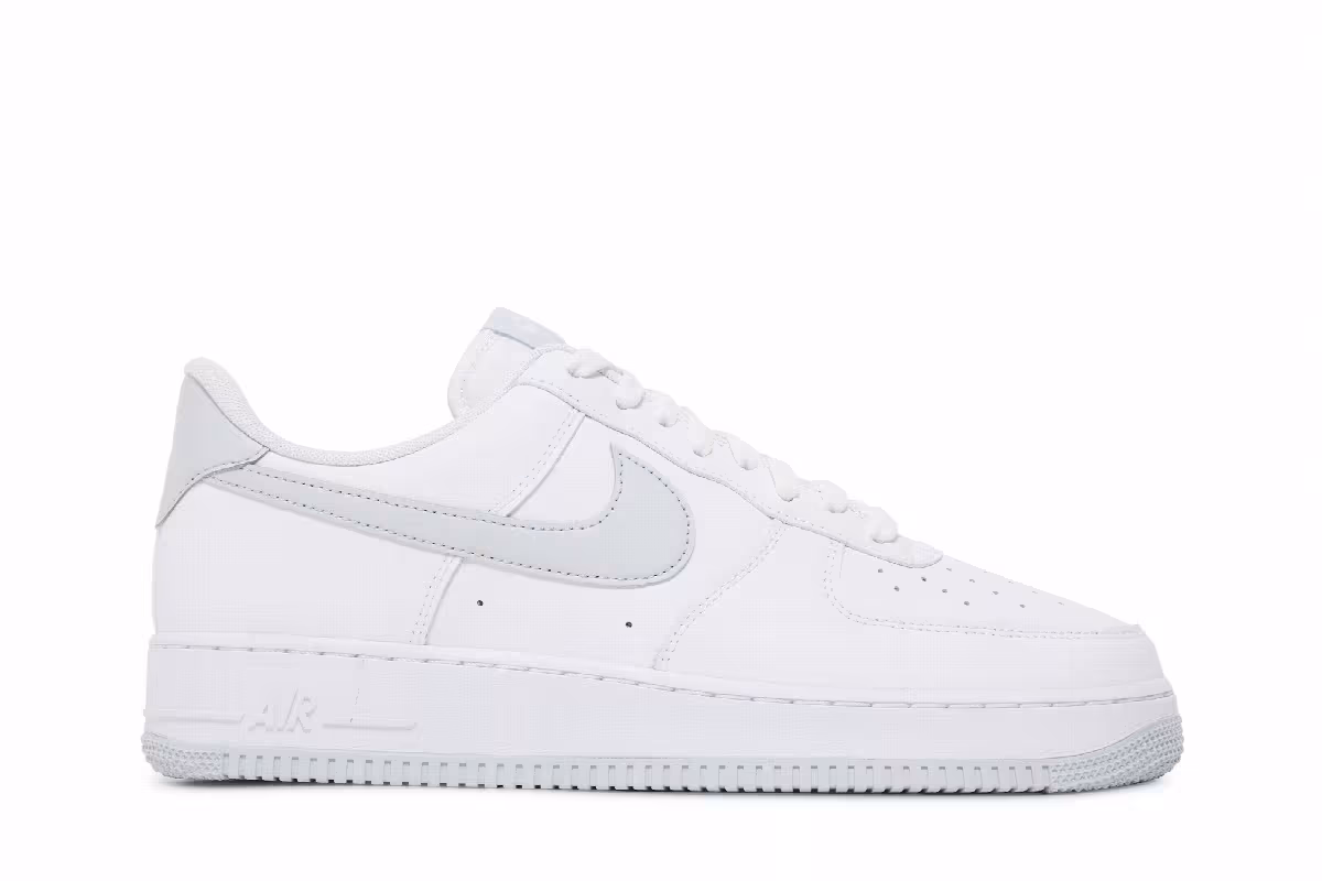 Nike Air Force 1 White Pure Platinum, view 2
