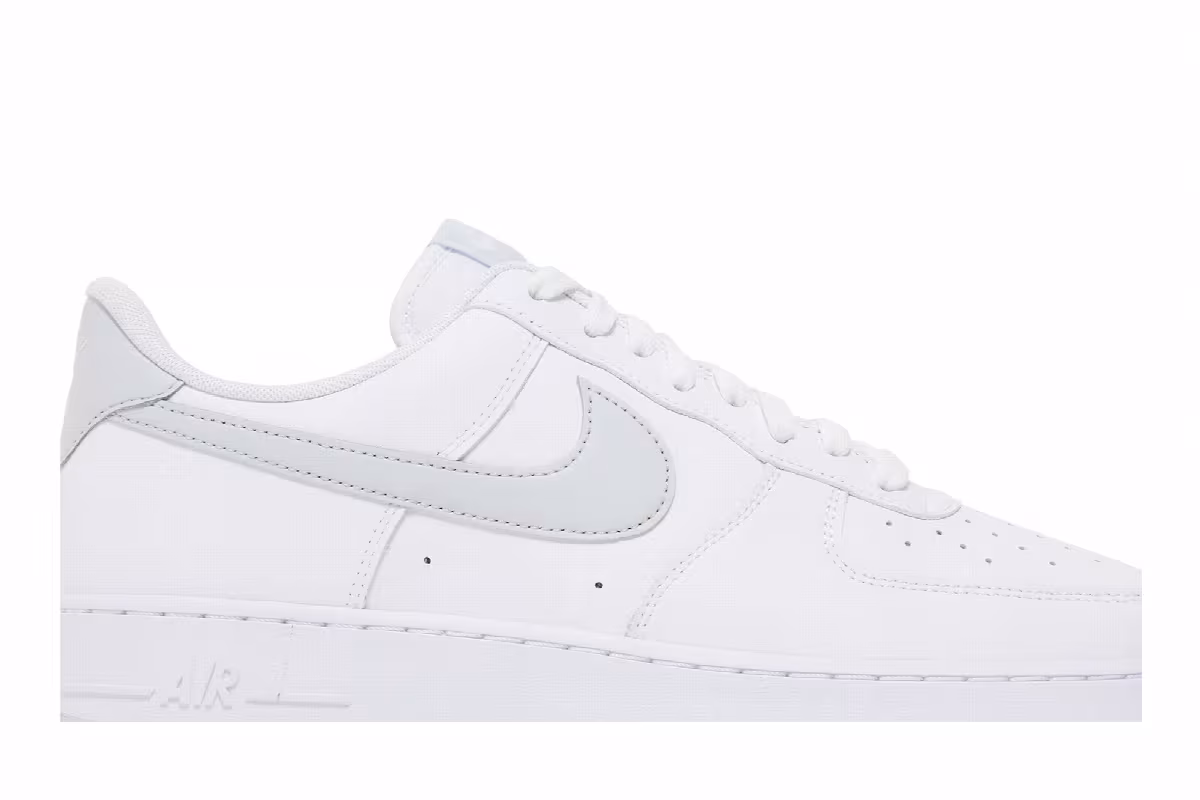 Nike Air Force 1 White Pure Platinum, view 3
