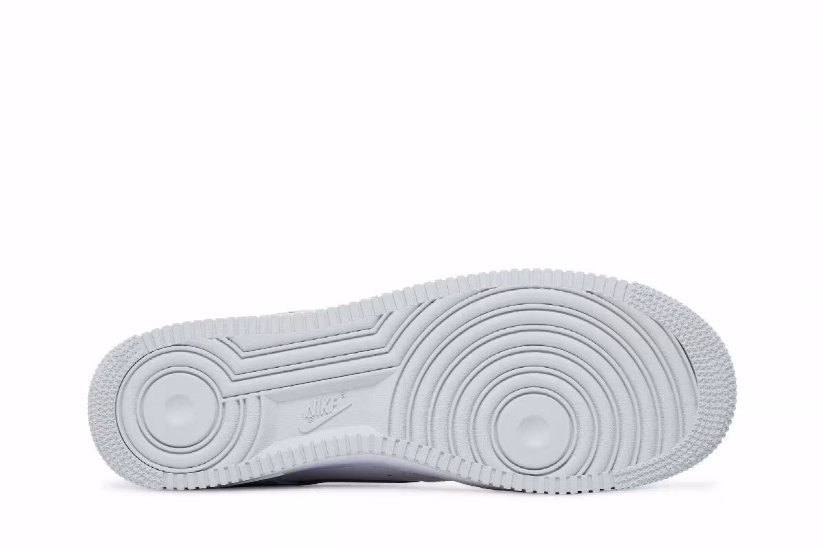 Nike Air Force 1 White Pure Platinum, view 5