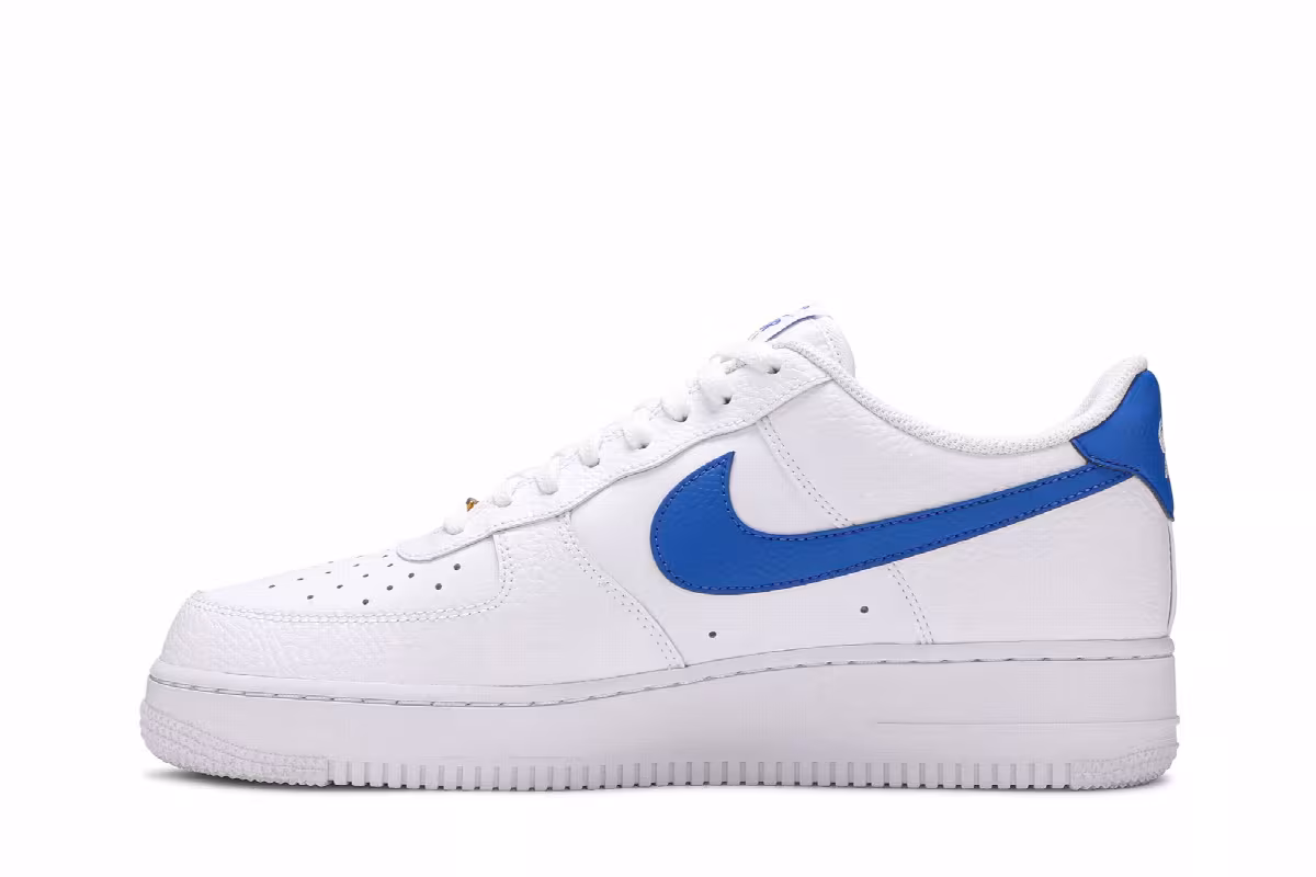 Nike Air Force 1 Low White Game Royal, view 4