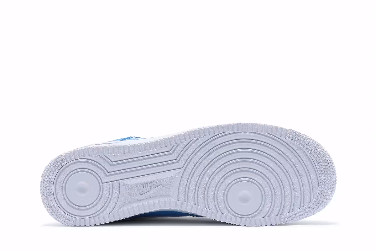 Nike Air Force 1 07 LV8 First Use - University Blue, view 5