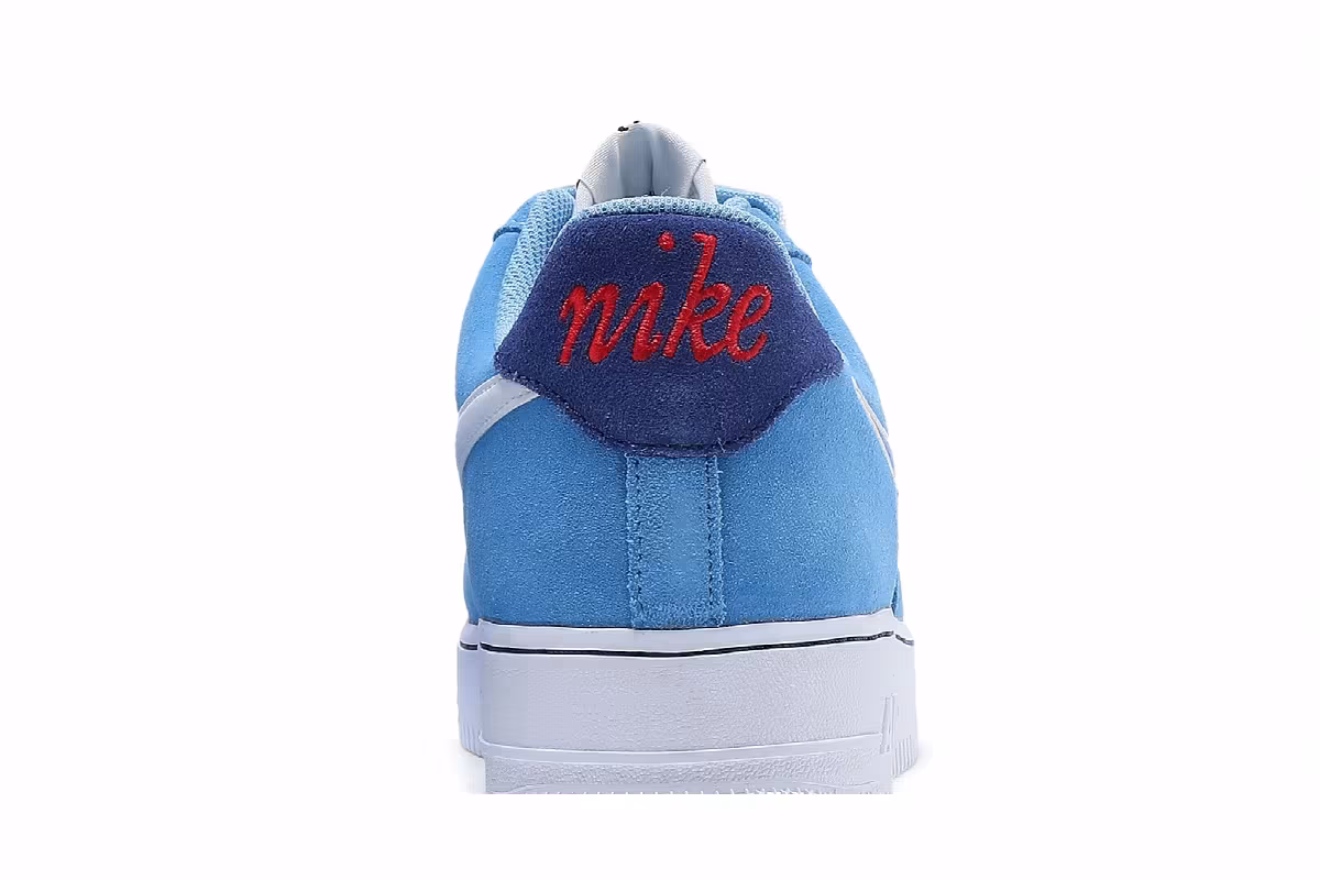 Nike Air Force 1 07 LV8 First Use - University Blue, view 8