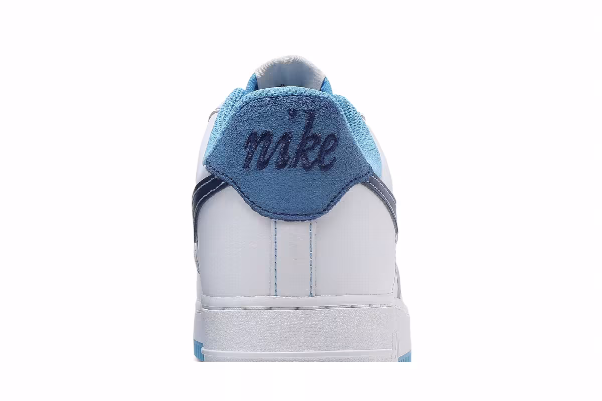 Nike Air Force 1 First Use - White University Blue, view 8