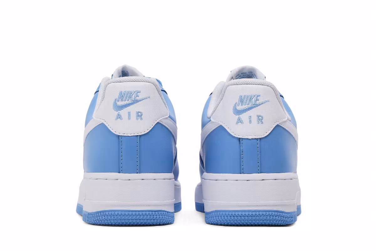 Nike Air Force 1 University Blue White, view 7