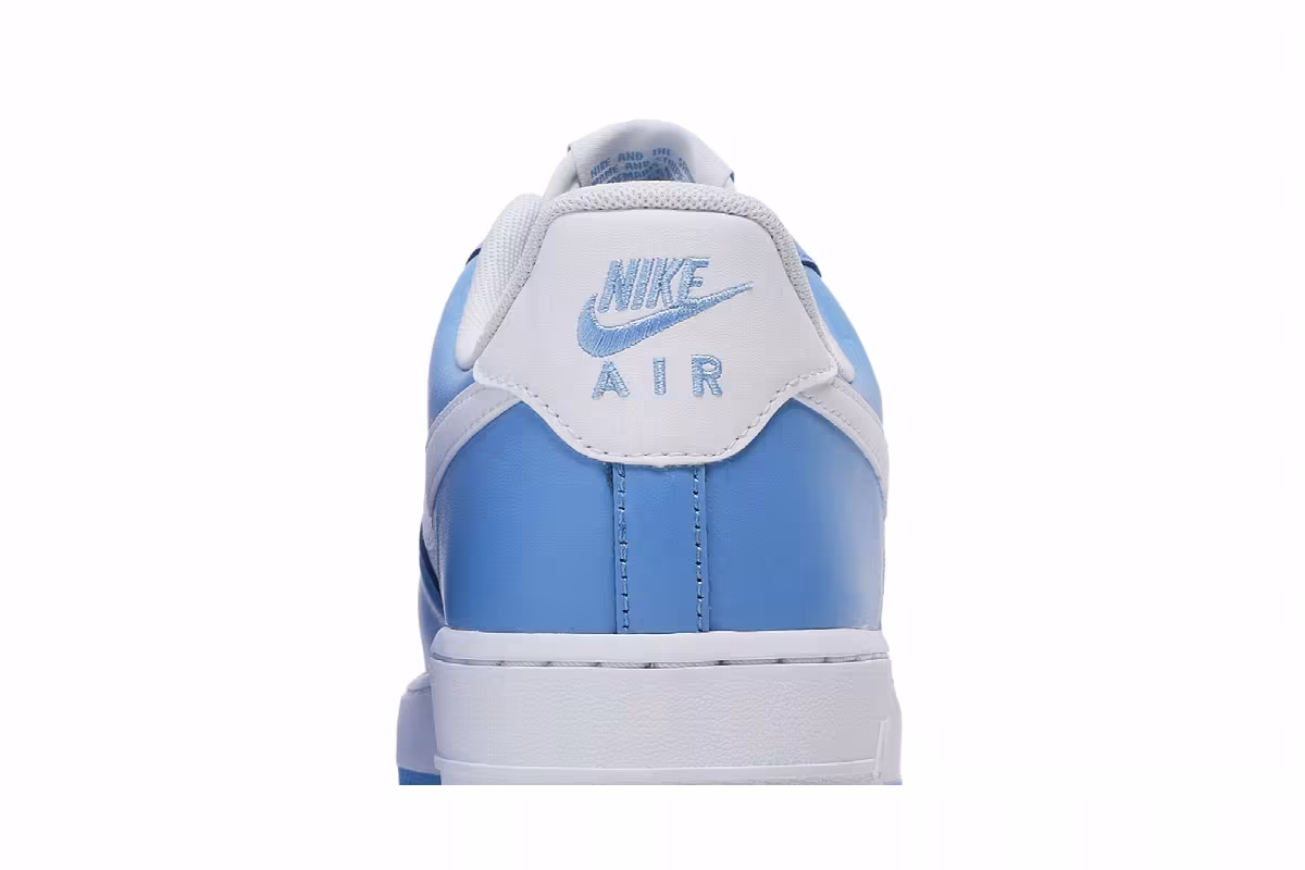 Nike Air Force 1 University Blue White, view 8
