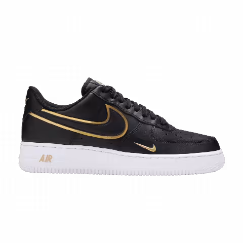 Nike Air Force 1 '07 LV8 'Metallic Swoosh Pack - Black'