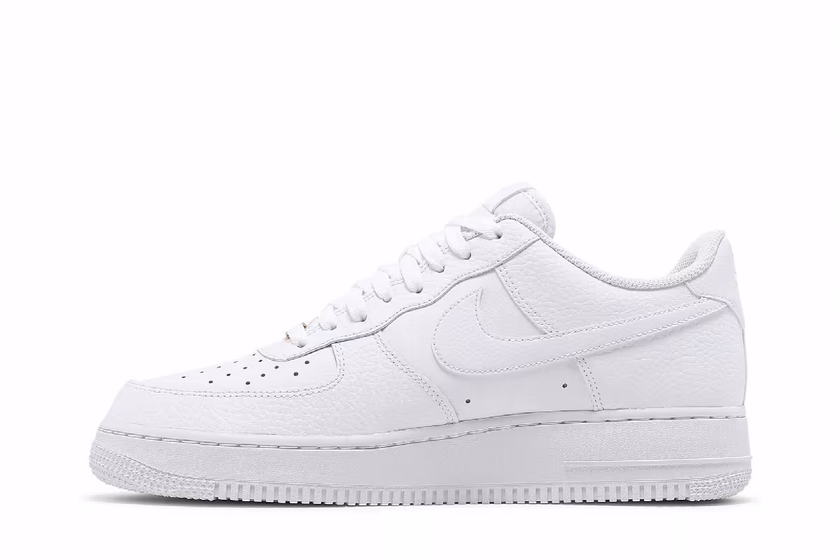 Nike Air Force 1 Low White Metallic Gold, view 4