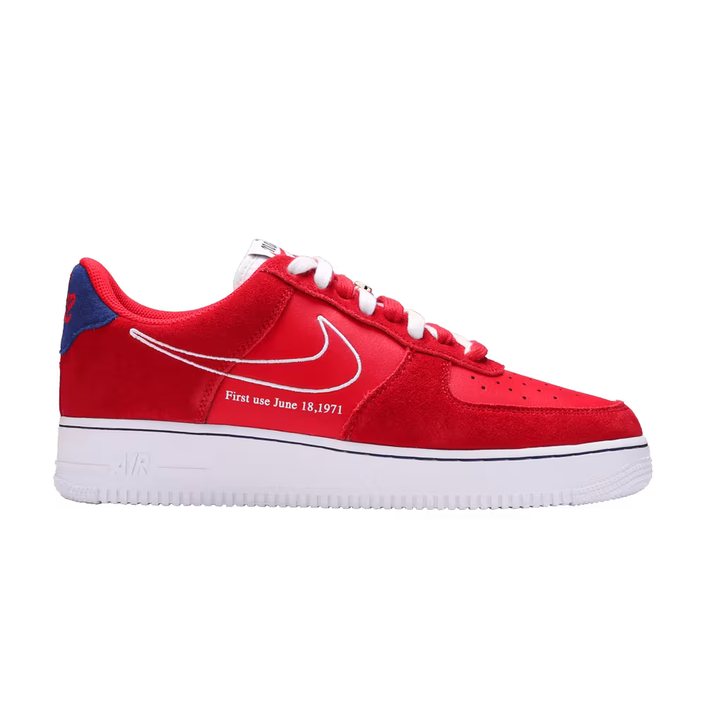 Nike Air Force 1 First Use - University Red