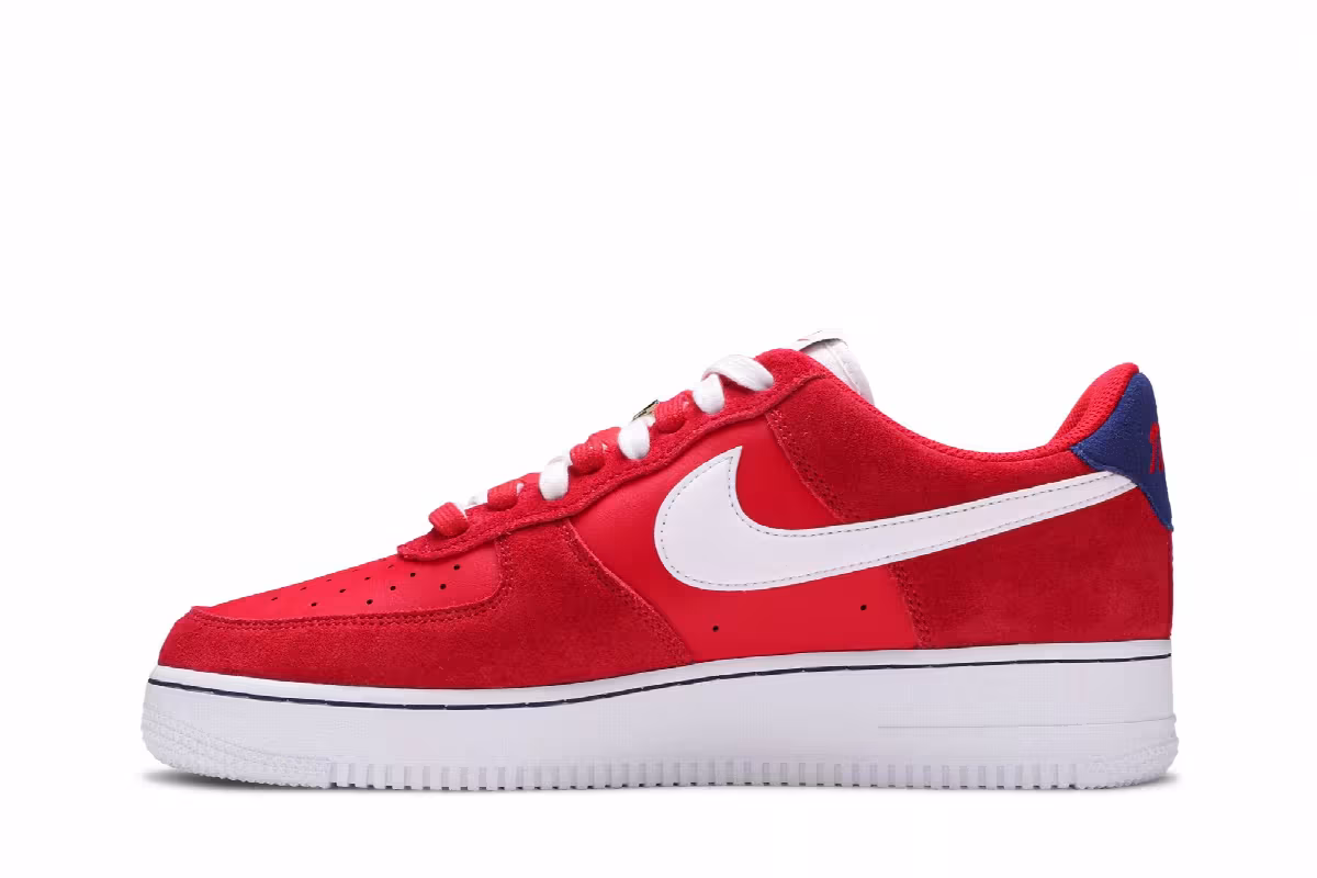 Nike Air Force 1 First Use - University Red, view 4