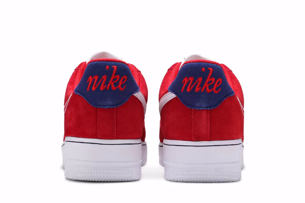 Nike Air Force 1 First Use - University Red, view 7