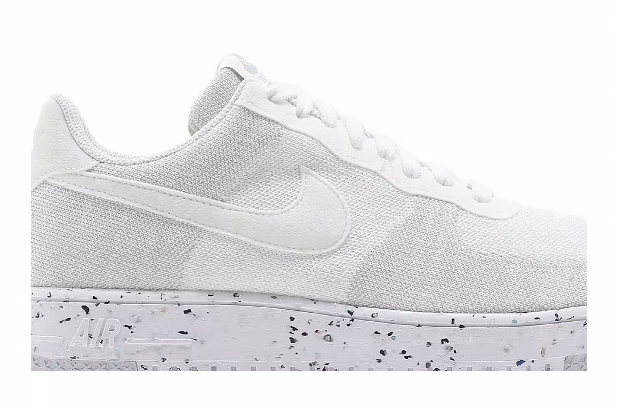 Nike Air Force 1 Crater Flyknit White Wolf Grey, view 3