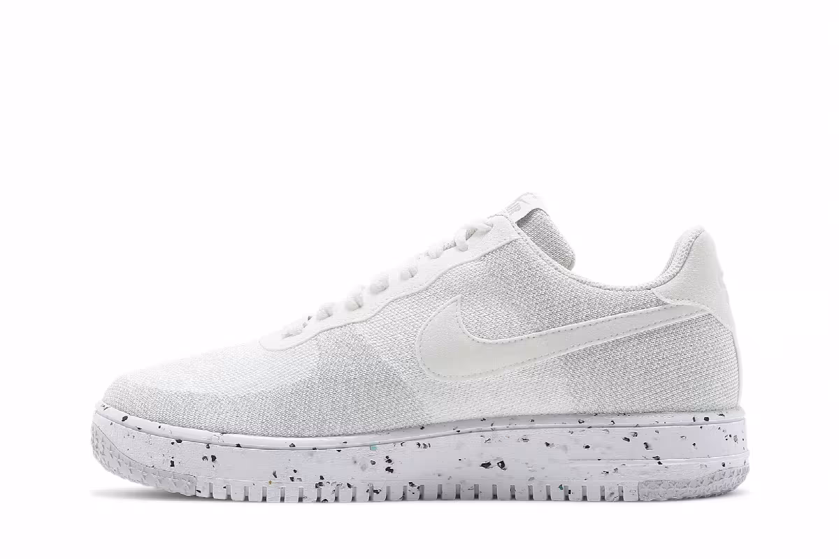 Nike Air Force 1 Crater Flyknit White Wolf Grey, view 4