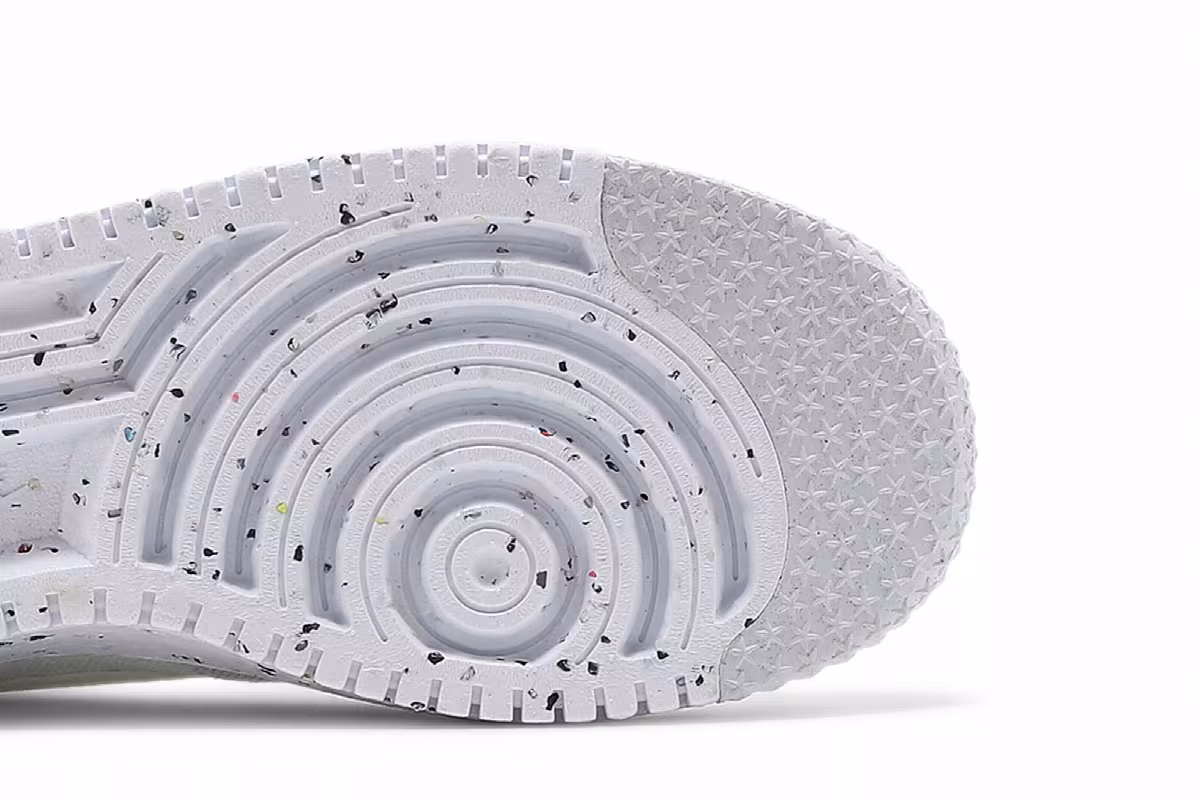 Nike Air Force 1 Crater Flyknit White Wolf Grey, view 6