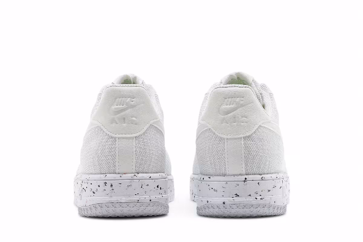 Nike Air Force 1 Crater Flyknit White Wolf Grey, view 7