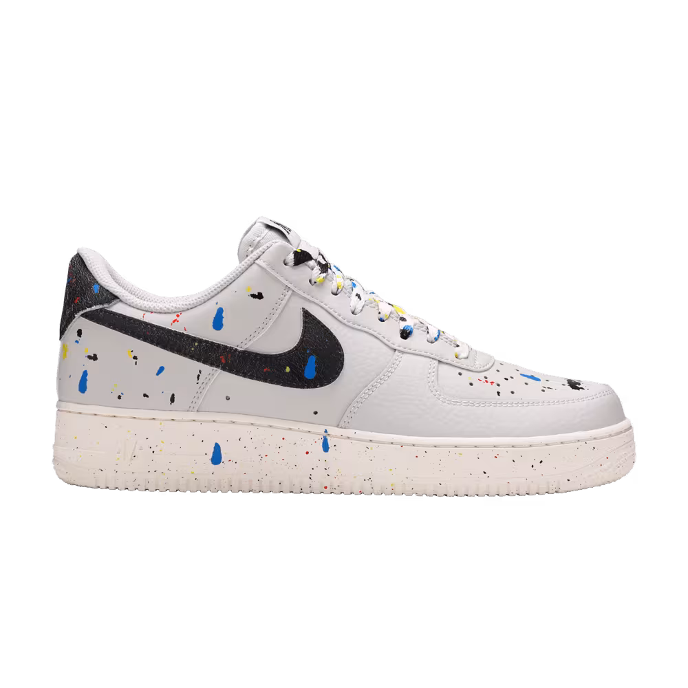 Nike Air Force 1 Paint Splatter - Light Bone