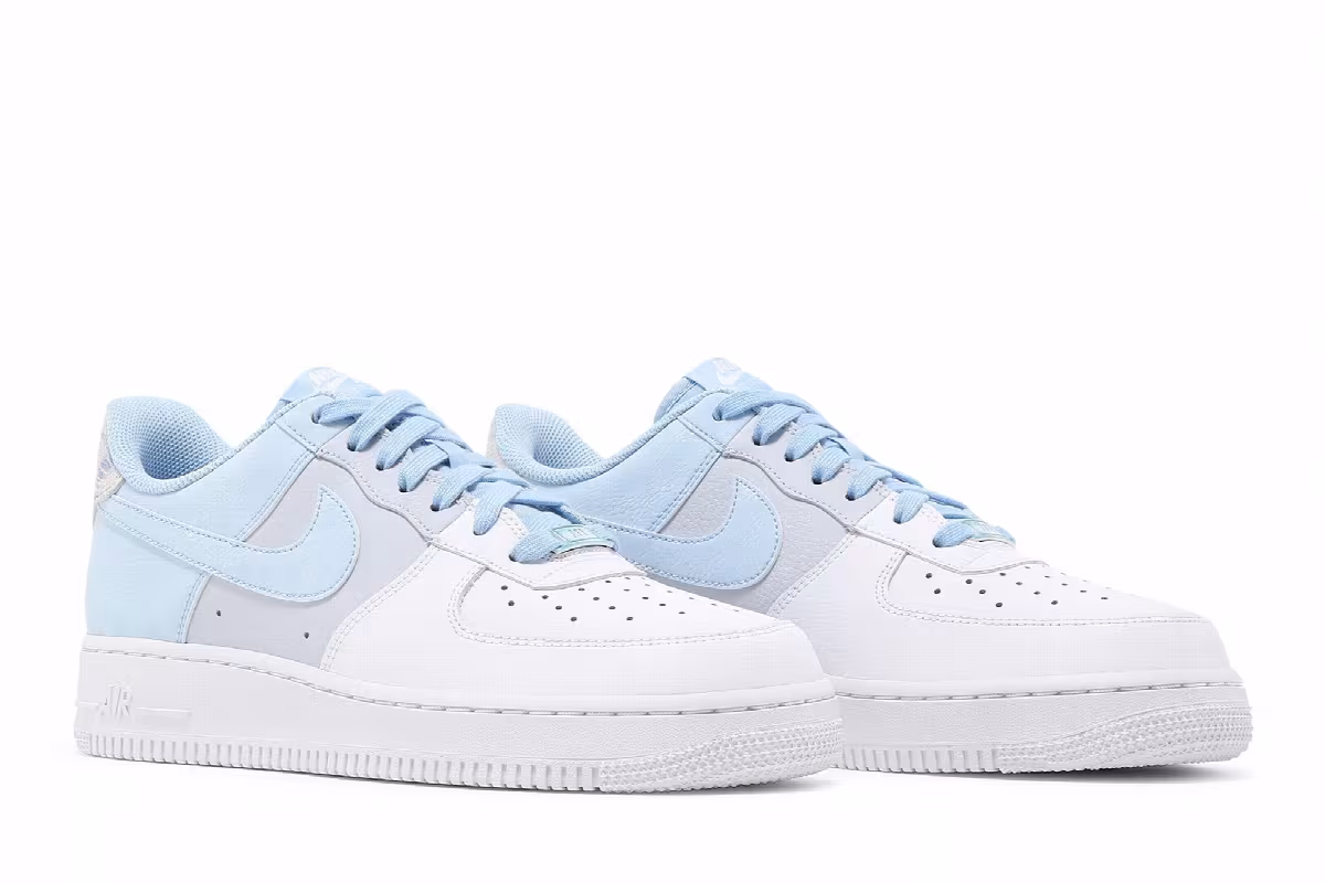 Nike Air Force 1 Psychic Blue, view 9