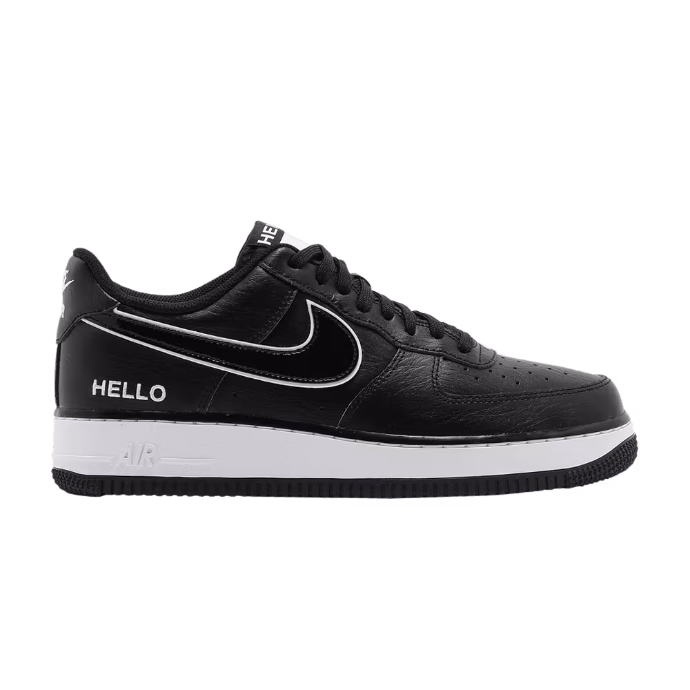 Urbanstar x Nike Air Force 1 HELLO Pack - Black